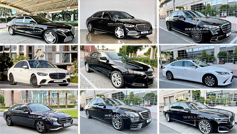Sedan With Driver - Car with driver in Doha - Wellcare Limousines Qatar